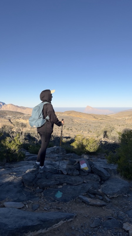 Hiking in Oman